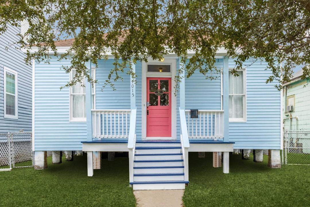 Cozy Sea Breeze Bungalow - 2 Mins To The Beach Galveston Exterior foto